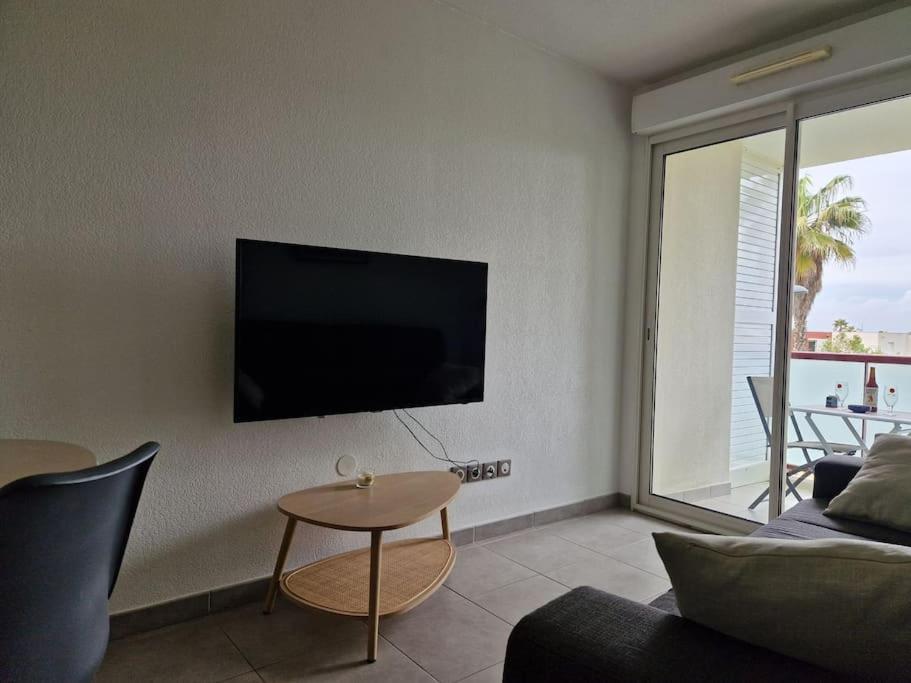 Le Grand Large T2 Climatise A 200 M Plage, Parking Apartment Sète